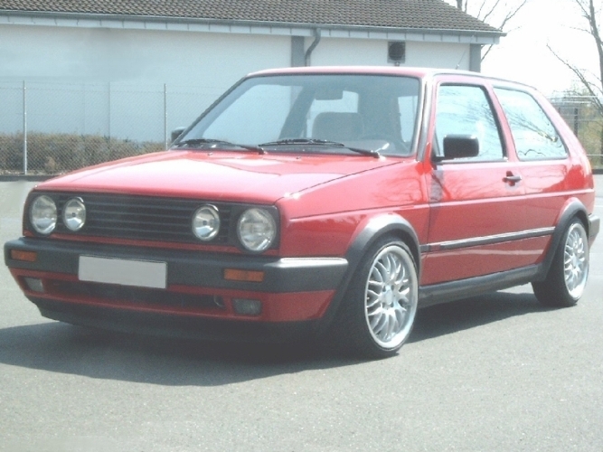 VW Golf II GTI 16V 20S golf ii gti